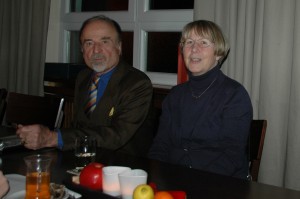 Claudia Felden bei der Liberalen Runde in Dielheim